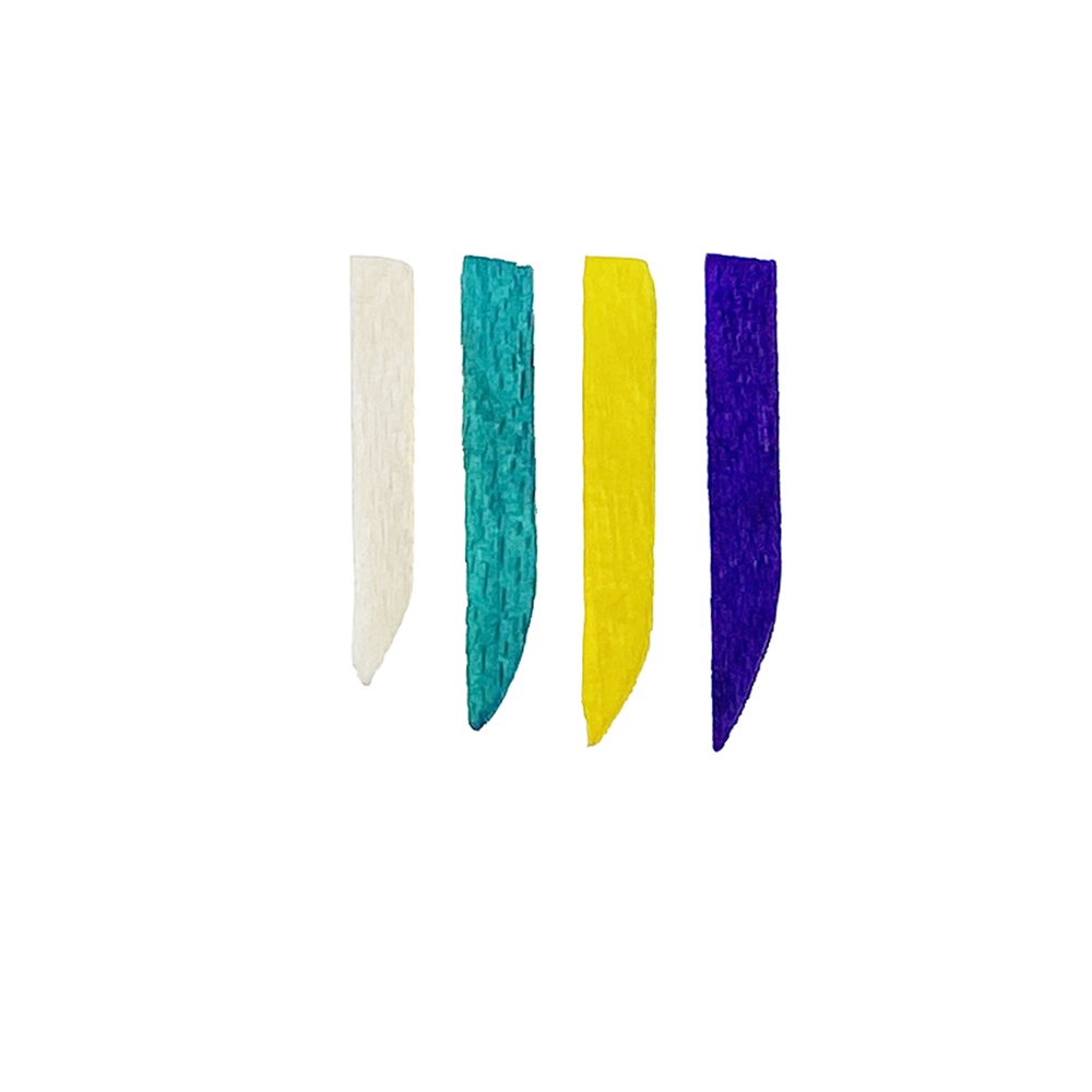 400pcs Mixed Dental Interdental Composite Contoured Wood Wooden Wedges matrices
