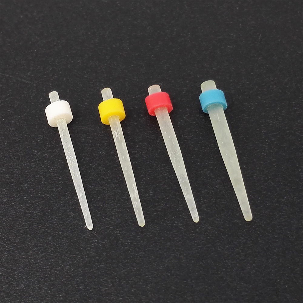 20Pcs Dental Fiber Post Endo Quartz Screw Resin Post & 4 Drills