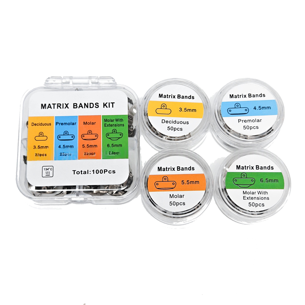 Dental Refill Matrix Bands 0.038mm Palodent V3 Style Sectional ...