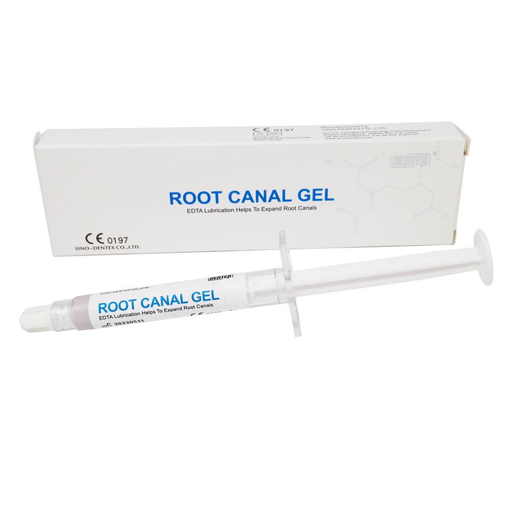 DENTEX Dental EDTA Root Canal Gel Endo Lubrication 3g/syringe