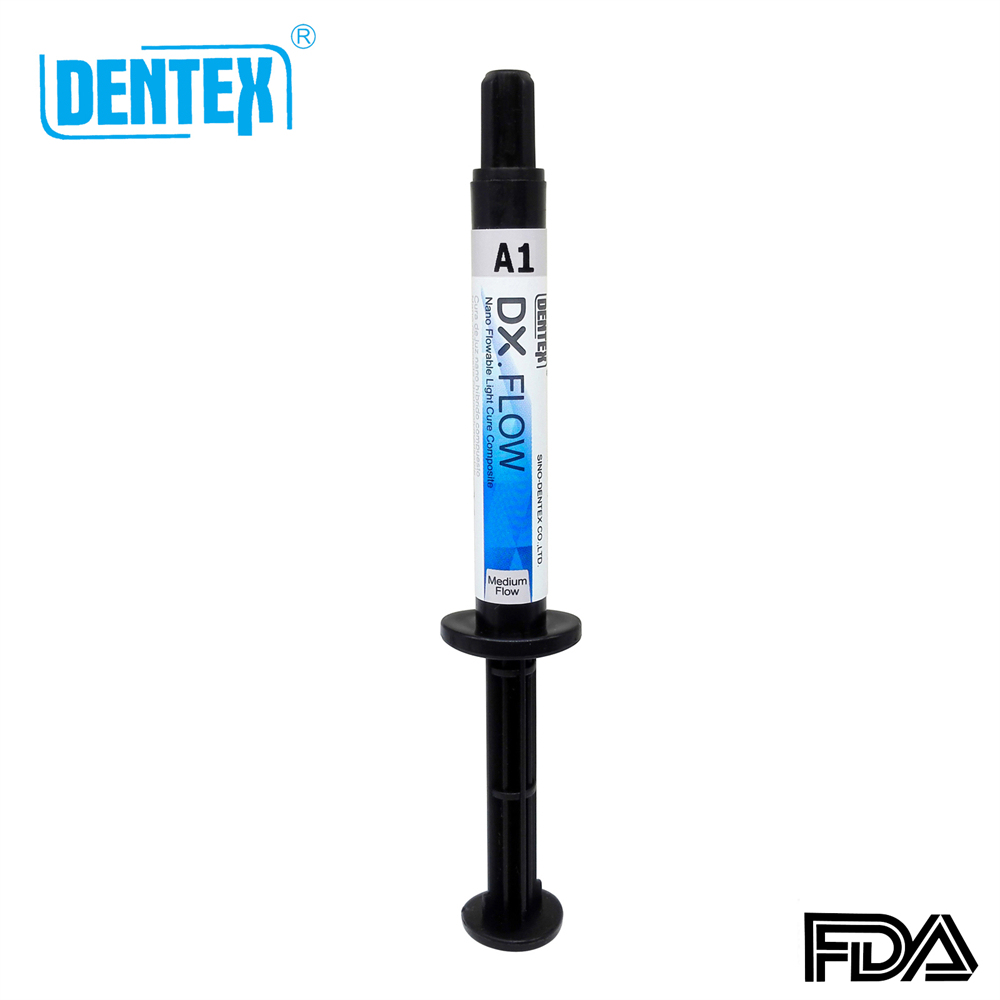 DENTEX DX.FLOW Dental Flowable Light Cure Composite Resin Medium Flow