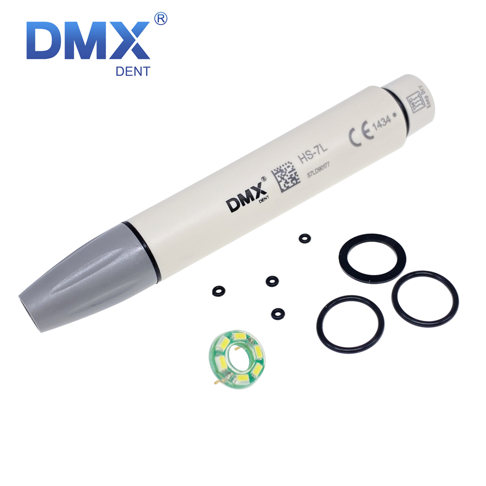 DMXDENT HS-7L Ultrasonic Piezo Scaler Fiber Optic Handpiece fit DTE SATELEC