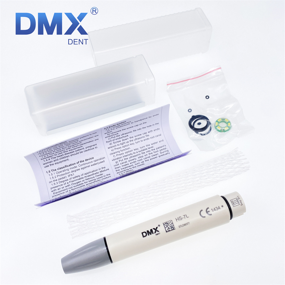 DMXDENT HS-7L Ultrasonic Piezo Scaler Fiber Optic Handpiece fit DTE SATELEC