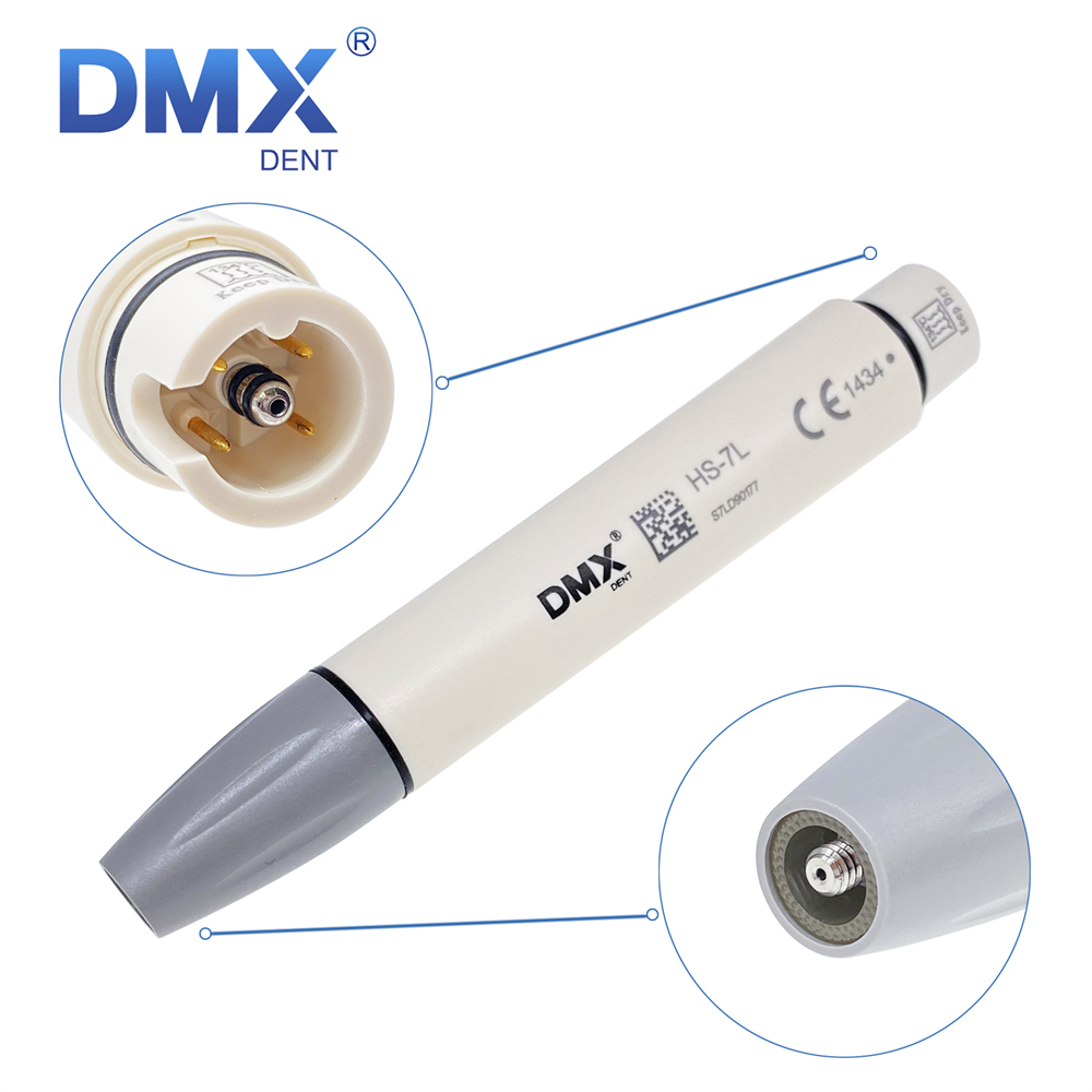 DMXDENT HS-7L Ultrasonic Piezo Scaler Fiber Optic Handpiece fit DTE SATELEC