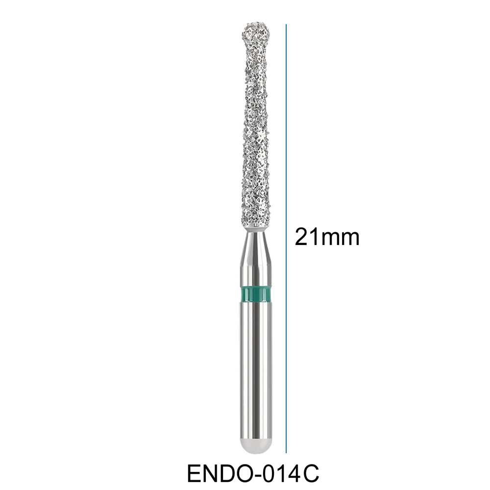 5Pcs Dental Diamond Burs Endo Access Bur Open Preparing Pulp Cavity Bur