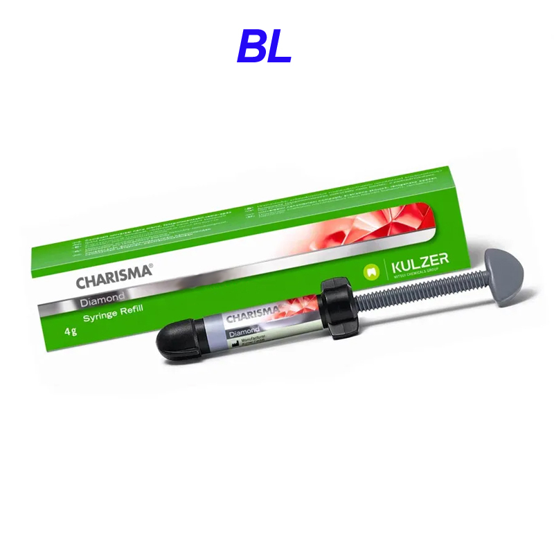 KULZER CHARISMA Diamond Dental Light Cure Composite Resin BL BXL Super White A2,A3,A3.5,OM,OB,BL,BXL