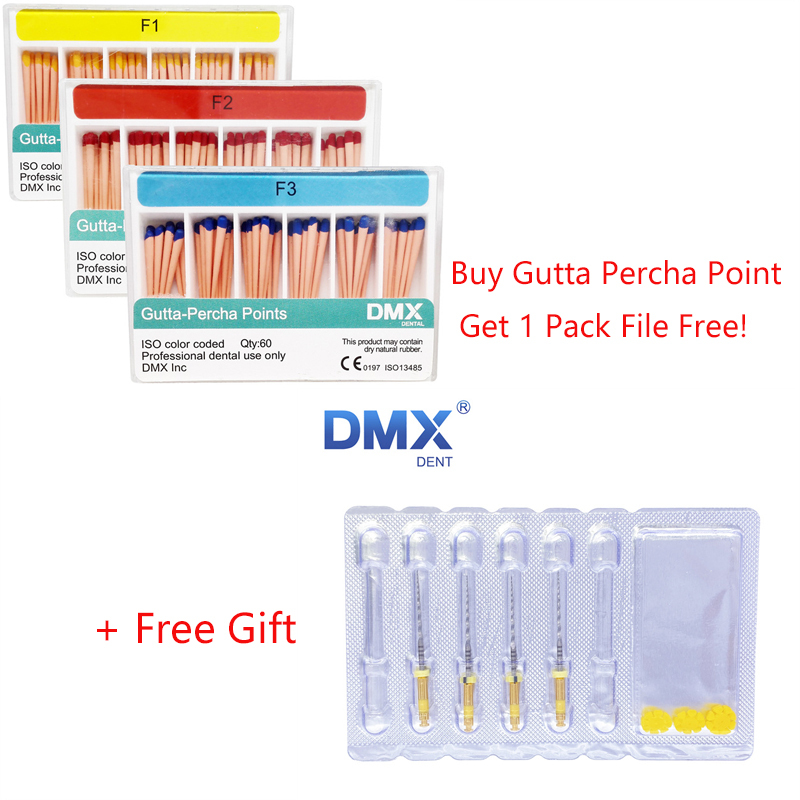 DMXDENT Dental Gutta Percha Points Dental Universal Root Canal