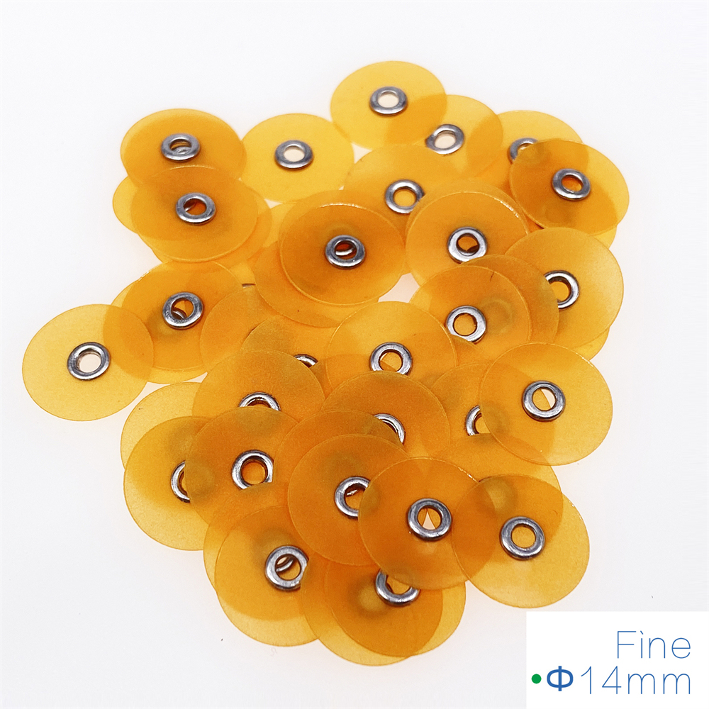 50 Pcs Dental Composite Finishing Polishing Discs 12/14/16mm