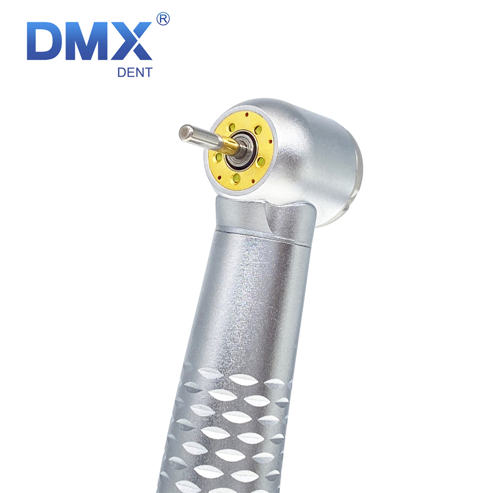 DMXDENT Dental LED E-generator High Speed Handpiece 5*Bulb Fiber Optic NSK Style