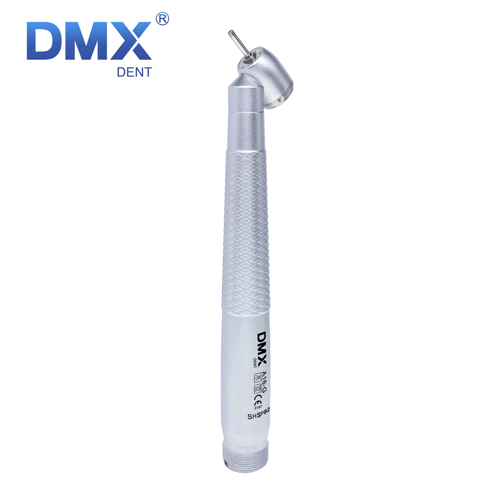 DMXDENT Dental 45° Degree Surgical High Speed Handpiece Push Button 2/4Hole
