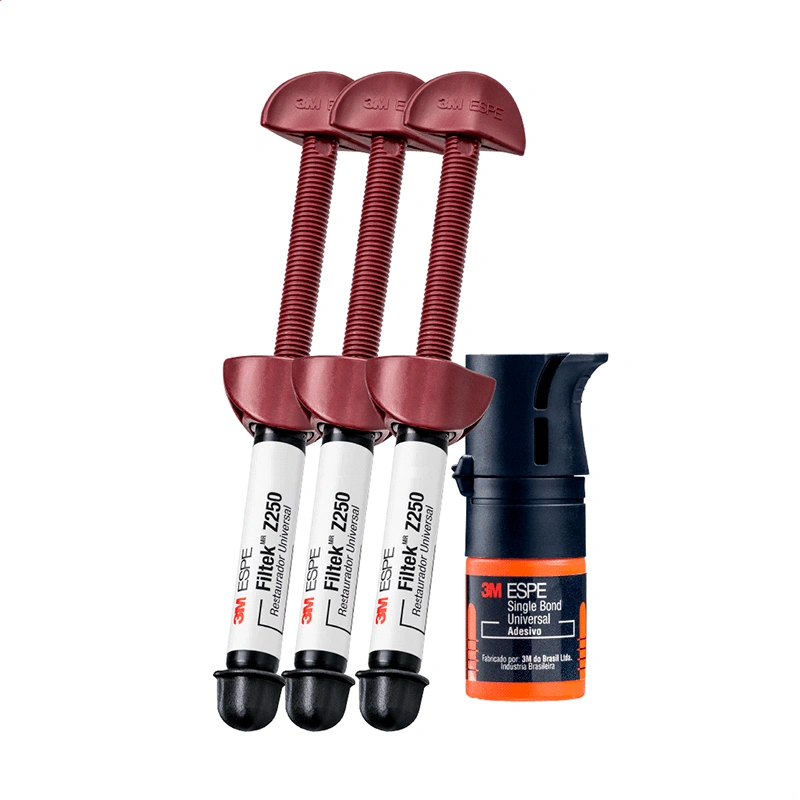 3M ESPE Filtek Z250 Dental Composite Syringe Resin 4g/Single Bond