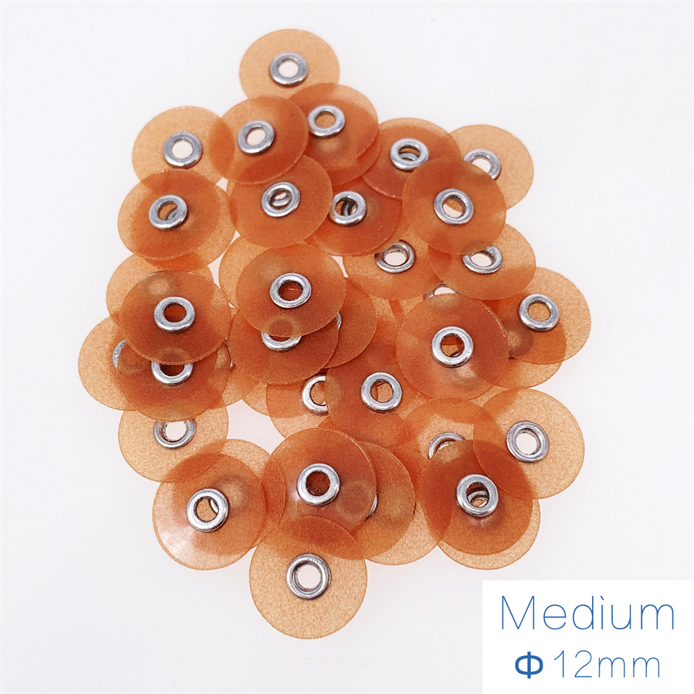 50 Pcs Dental Composite Finishing Polishing Discs 12/14/16mm