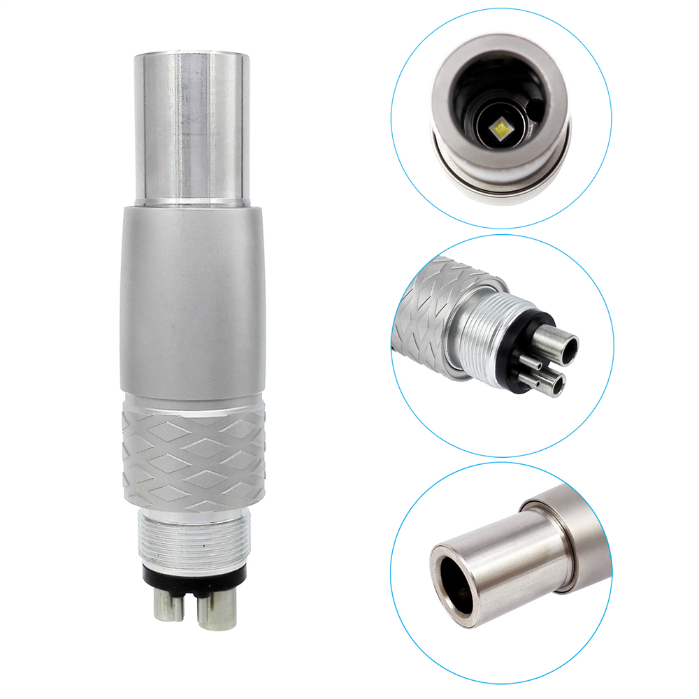 DMXDENT A16-F NTPQ Dental Fiber Optic LED High Speed Handpiece COXO Style Fit NSK Phatelus