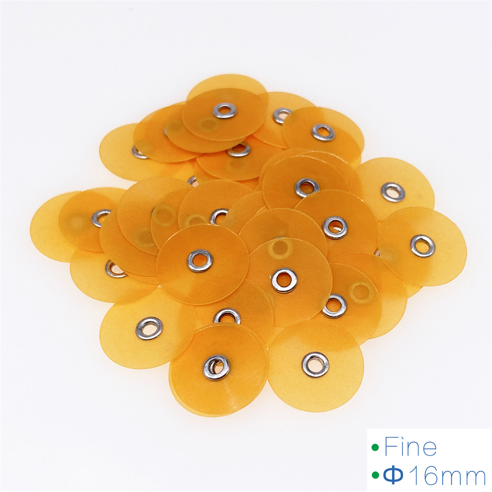 50 Pcs Dental Composite Finishing Polishing Discs 12/14/16mm