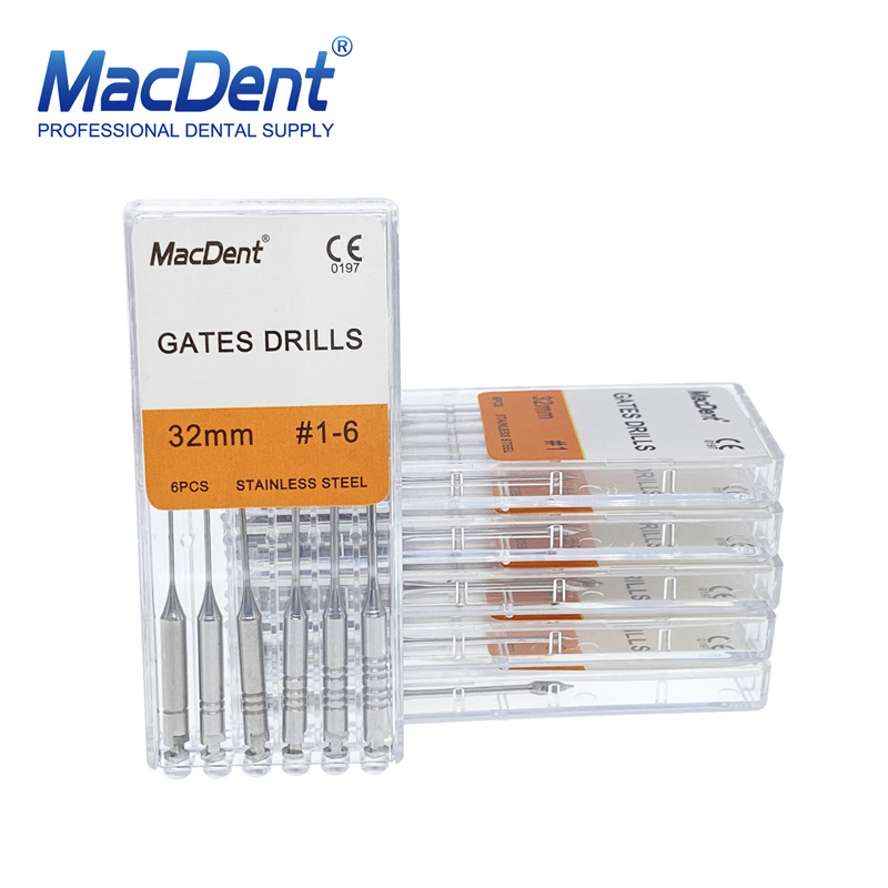 Macdent Gates Drill Dental Endodontic Root Canal Engine Files 28mm/32mm