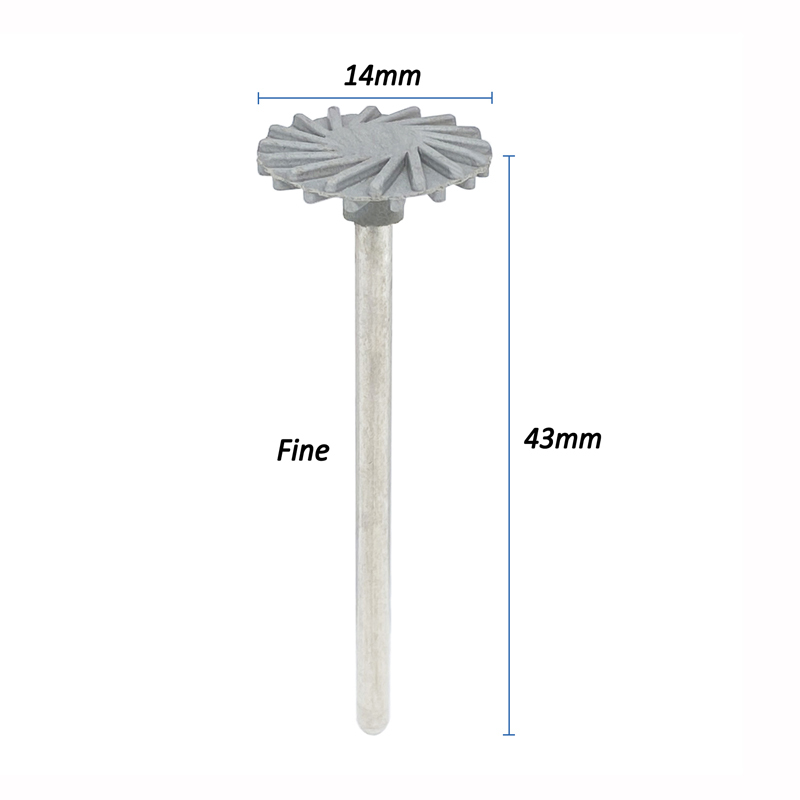 Dental Composite Polishing Diamond System HP Disc 14mm Wheel kit