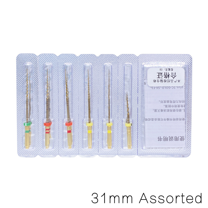 COXO SOCO SC-PRO Dental Controlled Memory Gold NITI Files