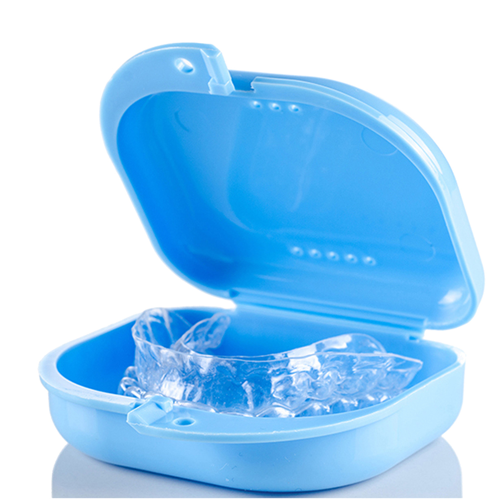 Dental Retainer Case Storage Mouth Guard Box Containers for Invisalign Teeth