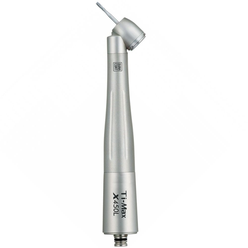 Ti-Max X450L / X450KL Dental Fiber Optic Surgical 45 Degree Air Turbine Handpiece Fit NSK