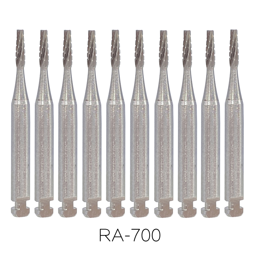 SS White Dental Carbide Burs RA 700/RA701/RA702/RA703 For Low Speed Handpiece