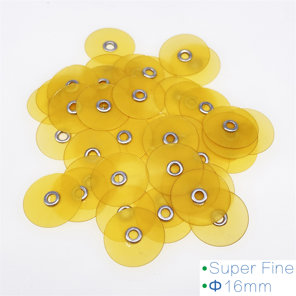 50 Pcs Dental Composite Finishing Polishing Discs 12/14/16mm