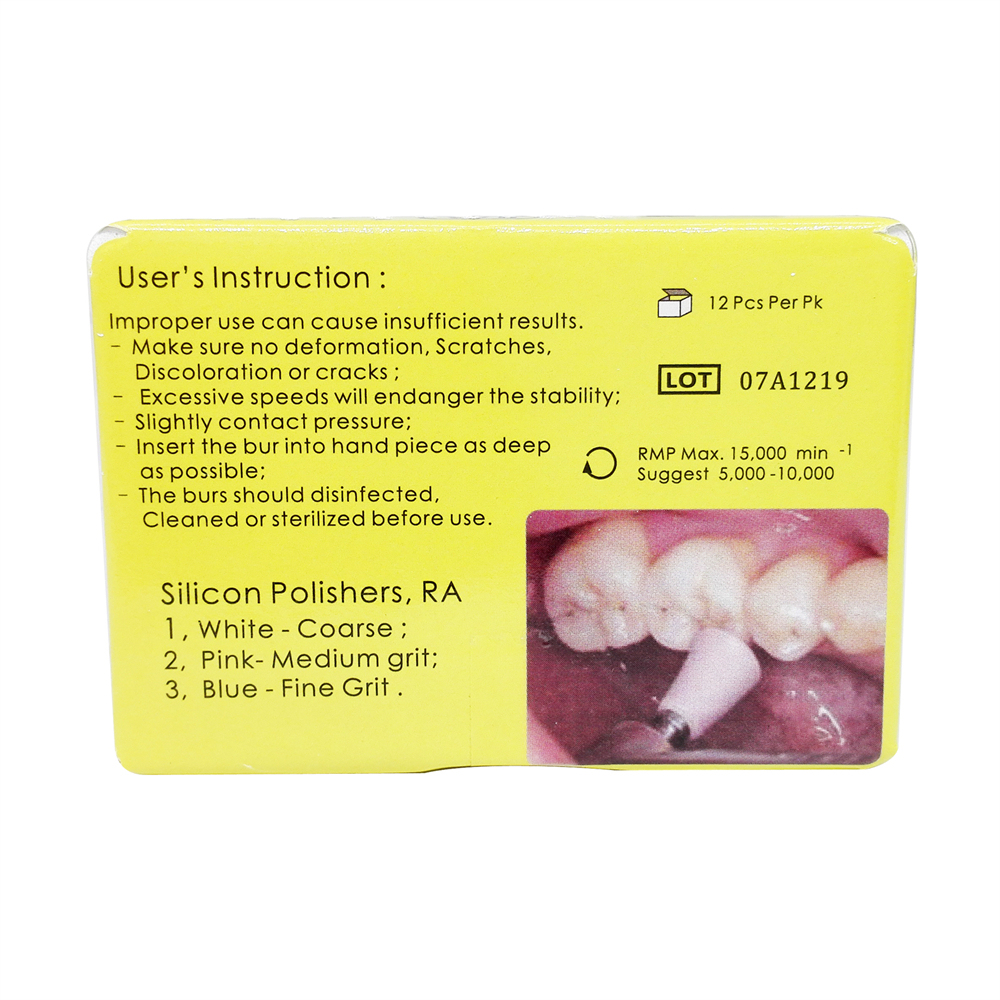 Dental Burs Polishers Composite Polishing kit for Low-Speed Contra Angle