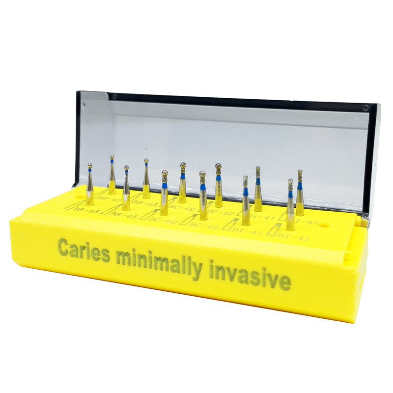 *Dental Interproximal Enamel Reduction Precision Grinding 1.6mm Diamond Burs For High Speed Handpiece