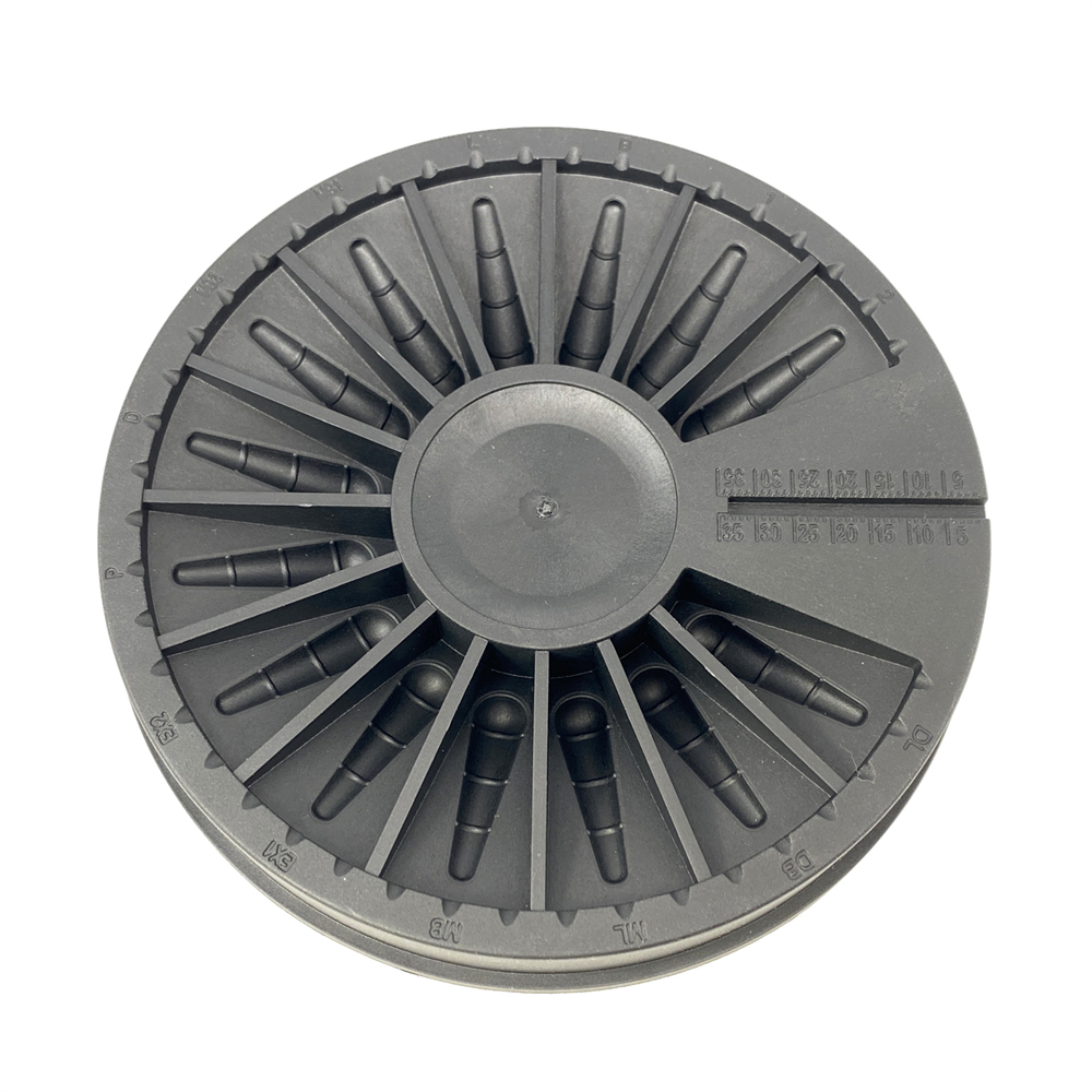Dental Plate Tray Gutta Percha Paper Point Disinfection Sterilization Gauge Bowl