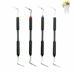 Dental Endo Buchanan Hand Handle Plugger Tips Elements Obturation