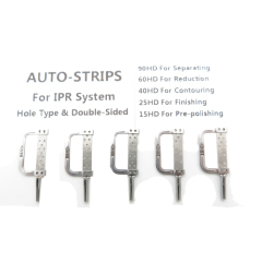 Dental Orthodontic Interproximal Enamel Reduction Automatic Strip For IPR System hole Type & Double side 15-90