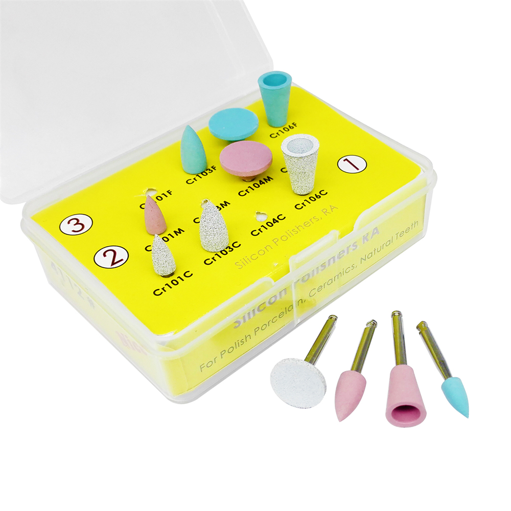 Dental Burs Polishers Composite Polishing kit for Low-Speed Contra Angle