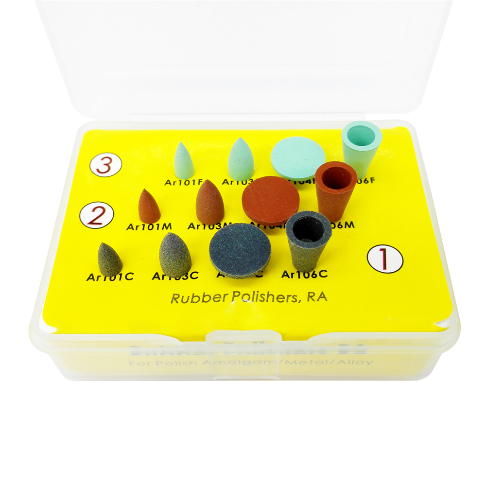 Dental Burs Polishers Composite Polishing kit for Low-Speed Contra Angle