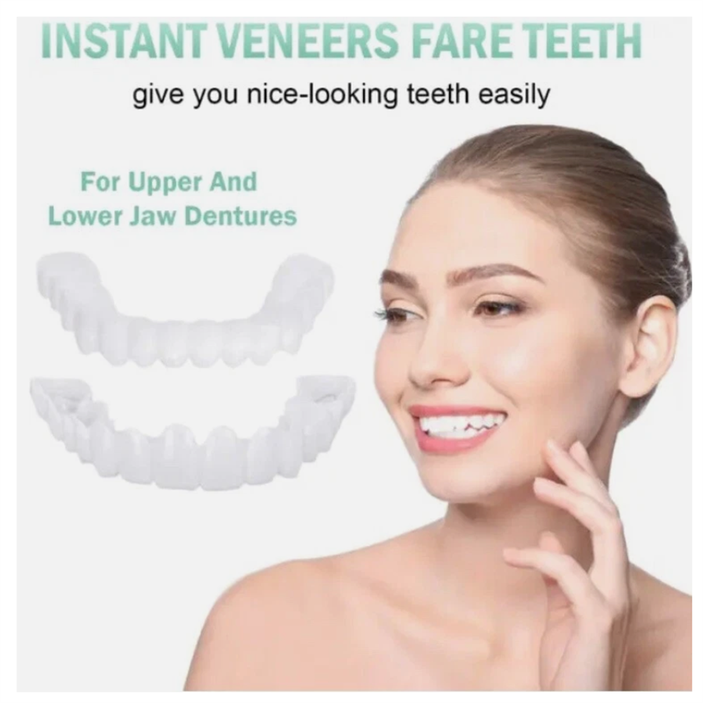 Tooth False Teeth Denture Veneers Dental Tooth False Teeth Set