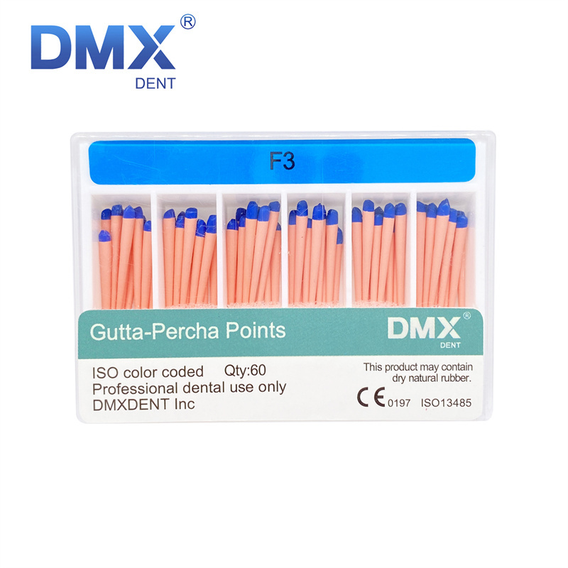 DMXDENT Dental Universal Endo Root Canal Gutta Percha Points F1/F2/F3/F1-F3