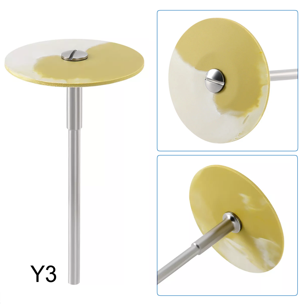 Dental Rubber Diamond Polisher Wheel Disc HP for Porcelain/Zirconia