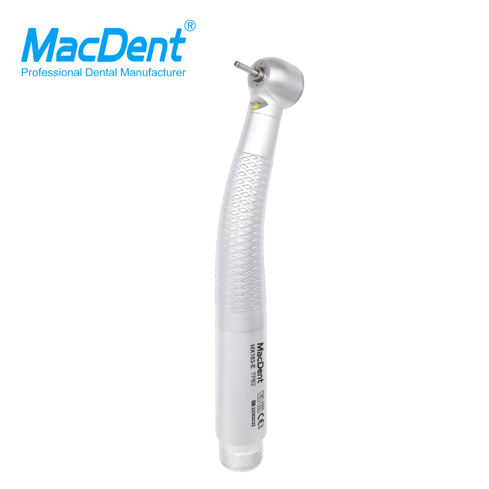 `MacDent MX163-E / MX163-F Dental E-generator LED High Speed Air Turbine Handpiece Fit COXO KAVO NSK