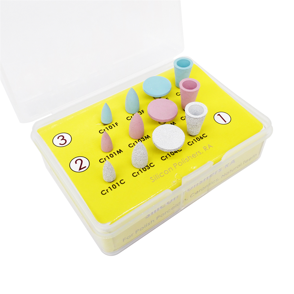 Dental Burs Polishers Composite Polishing kit for Low-Speed Contra Angle