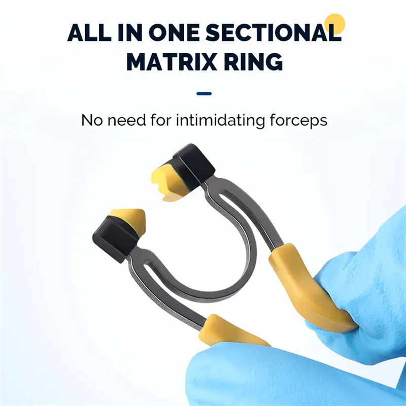 Dental Pediatric Kids Matrix Bands Ring Clamps For Primary/Young Permanent Teeth