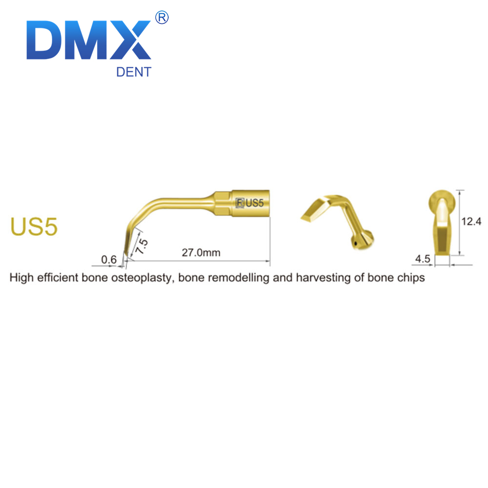 US1 US2 US3 US4 US5 US6 DMXDENT Dental Scaler Piezo Surgery Ultrasonic Tip Fit Woodpecker