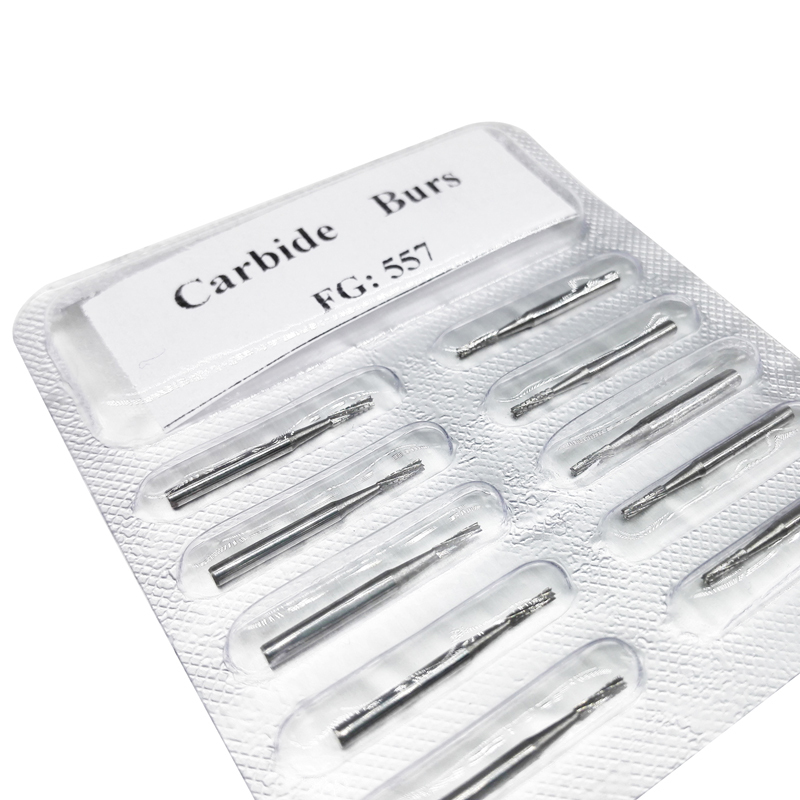 FG 556/ FG 557/ FG 558 Dental Operative Carbide Burs For High Speed Handpiece 10pcs