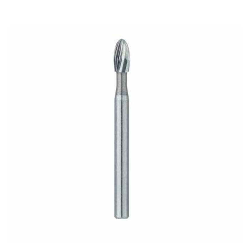`DMX-DENTAL FG 7406 Dental Carbide Trimming & Finishing Flame Burs For High Speed Handpiece