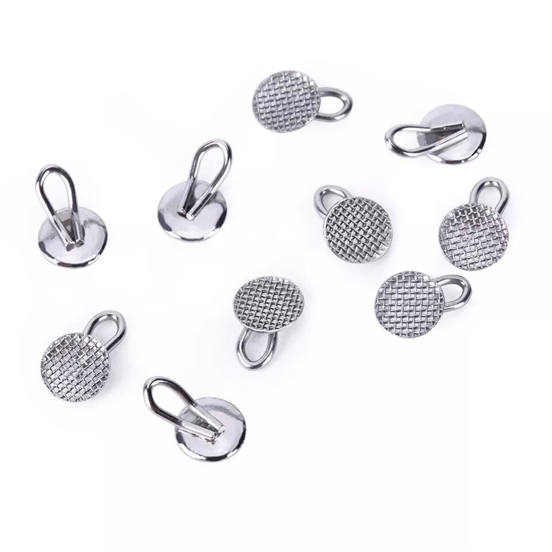 Dental Orthodontic Traction Hook Bondable 3mm Round Type Caplin Hooks
