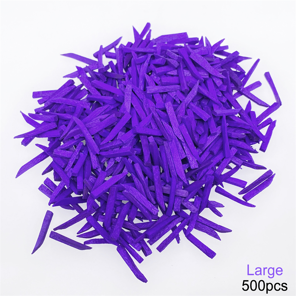 500Pcs Dental Wooden Interdental Wedges Contoured Matrices Wedges Tooth Gap