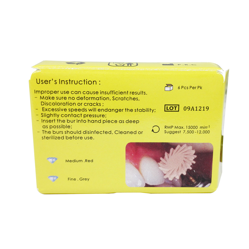 Dental Burs Polishers Composite Polishing kit for Low-Speed Contra Angle
