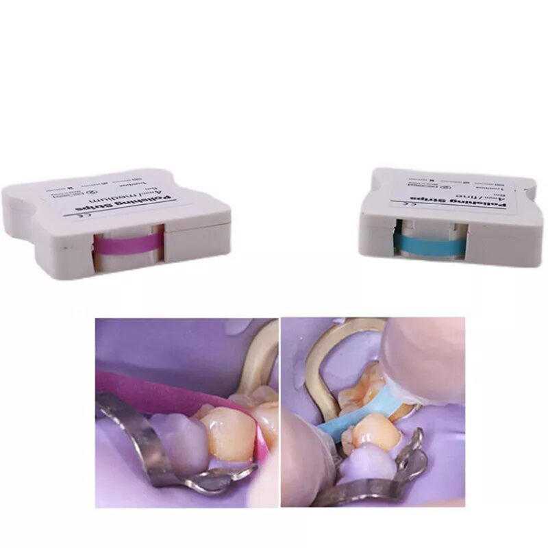 Dental Interproximal Sanding Paper Polishing Strip Finishing Sanding Grinding