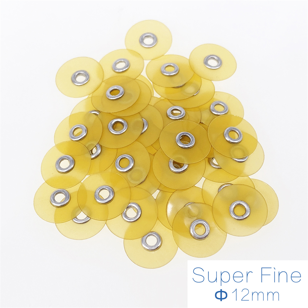 50 Pcs Dental Composite Finishing Polishing Discs 12/14/16mm