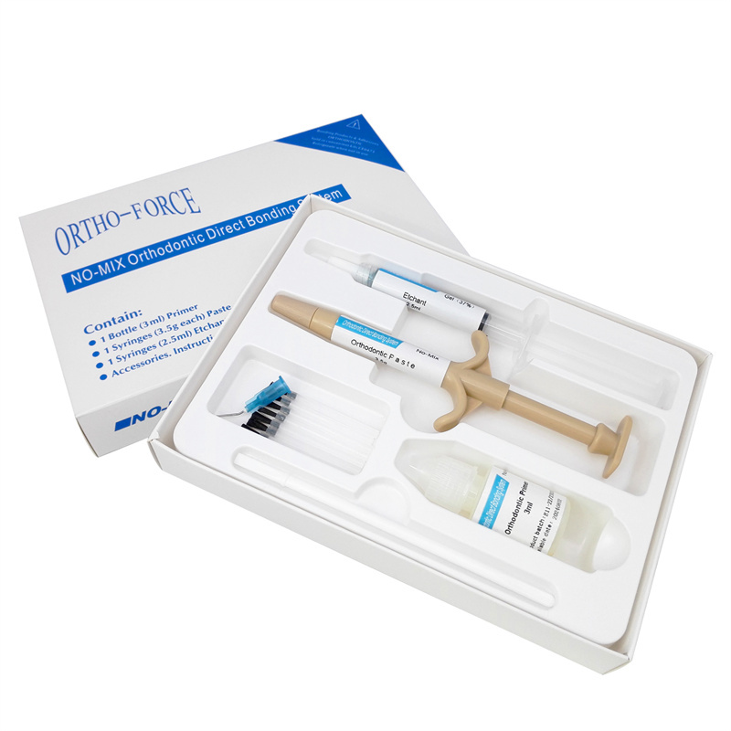 **Dental Orthodontic Direct Bonding System No-mix Mini Kit Adhensive Resin Paste