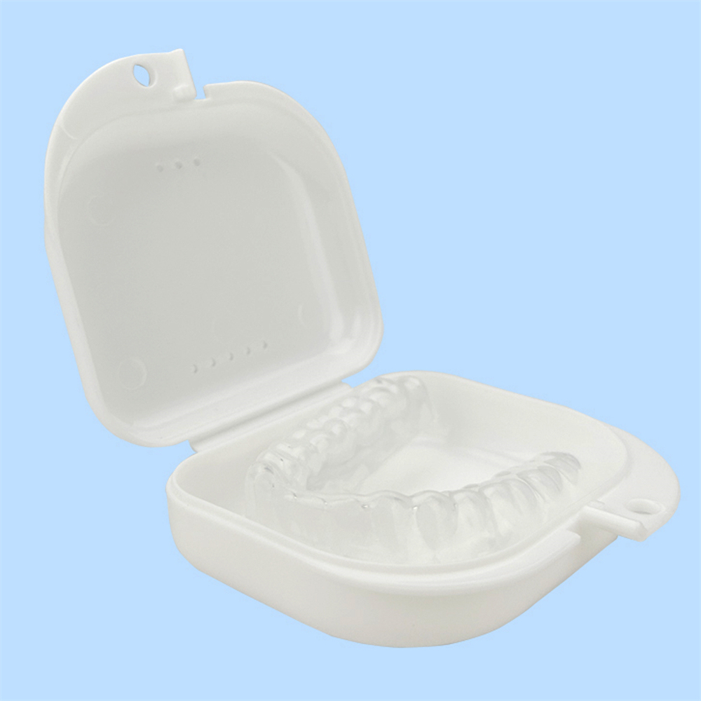 Dental Retainer Case Storage Mouth Guard Box Containers for Invisalign Teeth