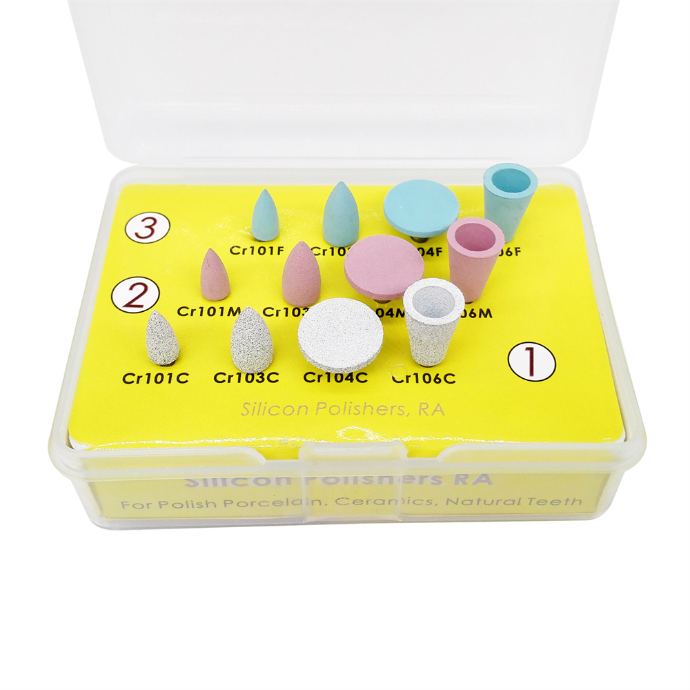Dental Burs Polishers Composite Polishing kit for Low-Speed Contra Angle