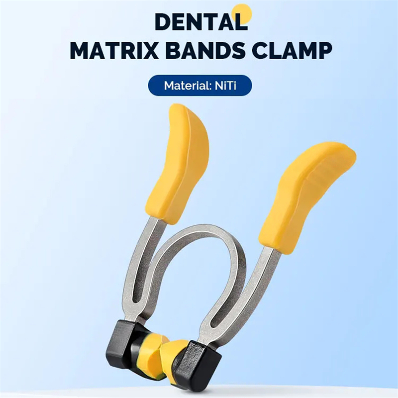Dental Pediatric Kids Matrix Bands Ring Clamps For Primary/Young Permanent Teeth